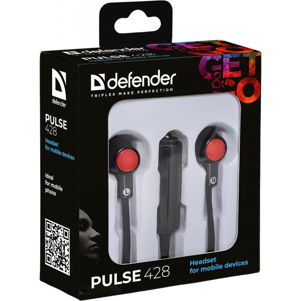 Наушники Defender Pulse 428 с микрофоном