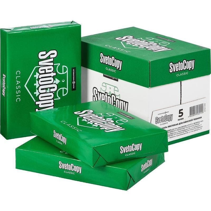 Бумага А4 "Svetocopy" 500л