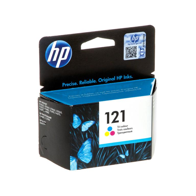 Картридж HP 121, цветной