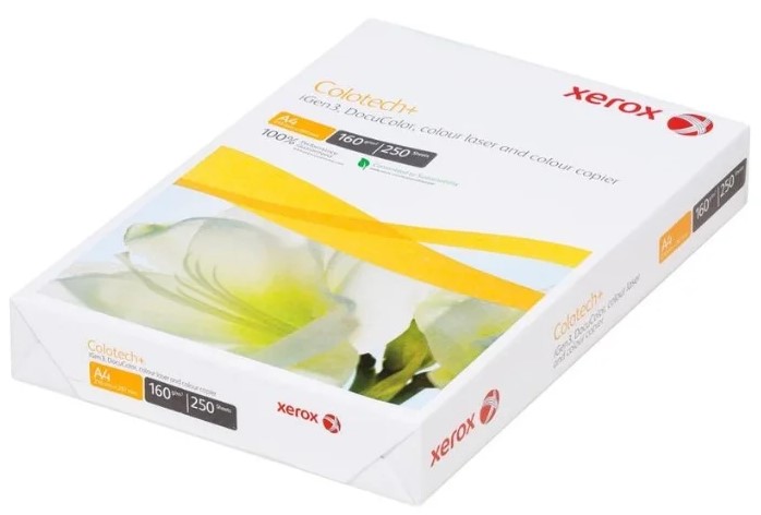 Бумага А4 "Xerox Colotech+" 160г/м2, 1лист от интернет-магазина kancelyar.by