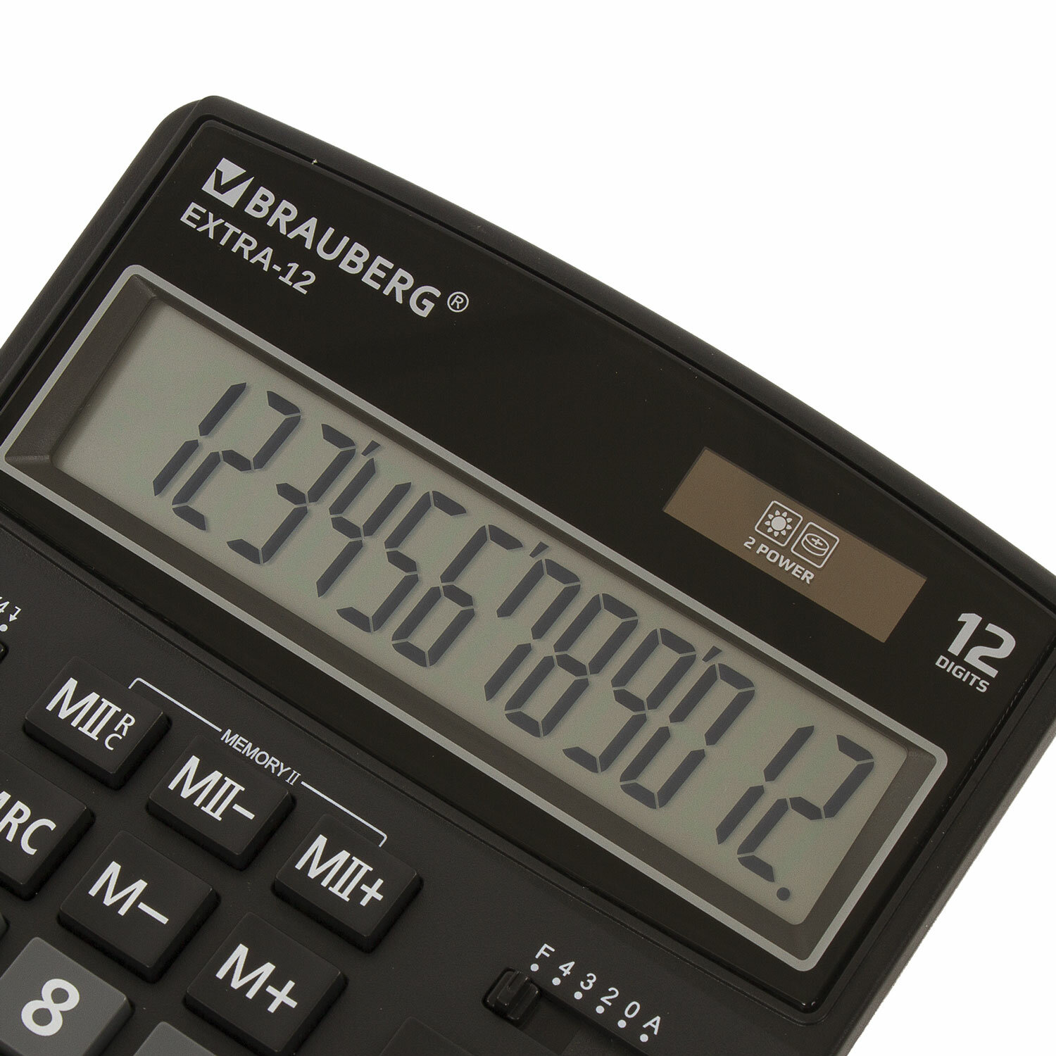 Калькулятор Brauberg Extra-12-BK, 12 разрядов