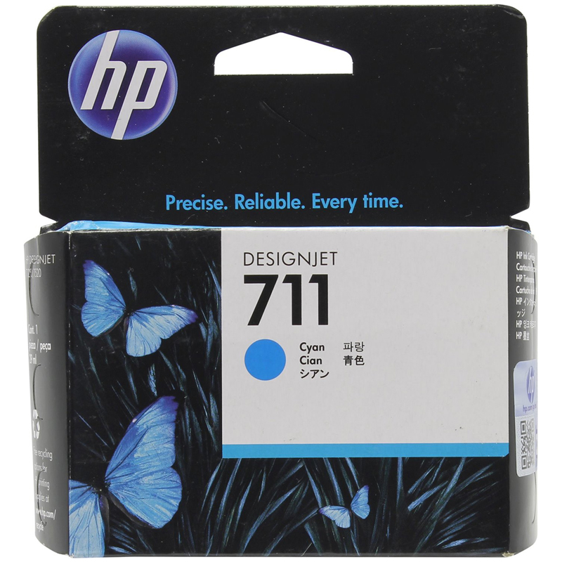 Картридж HP 711, синий