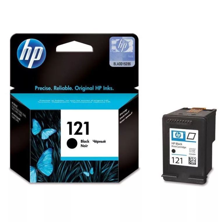 Картридж HP 121, черный
