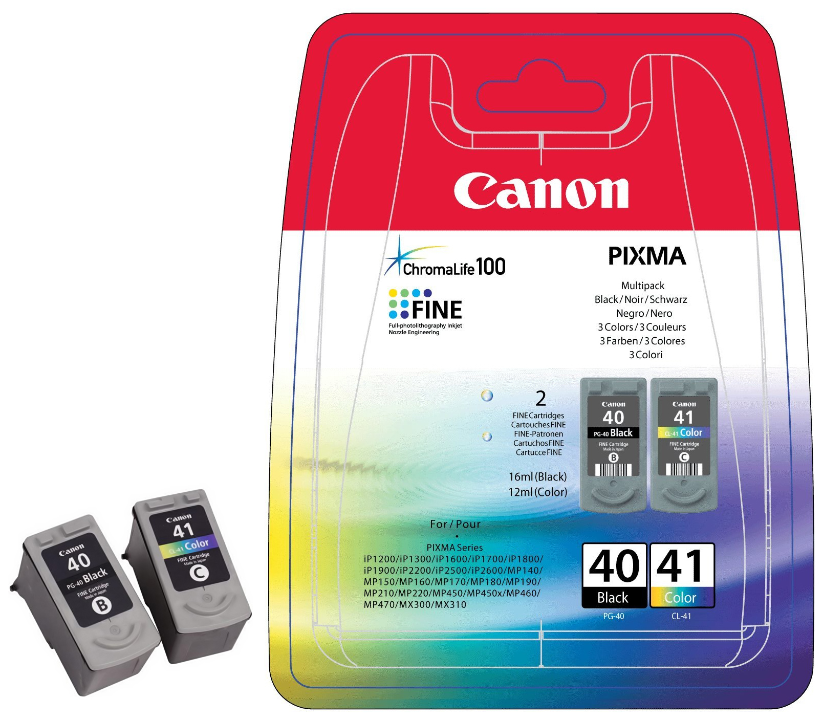 Картридж Canon PG-40+CL-41, Multipack