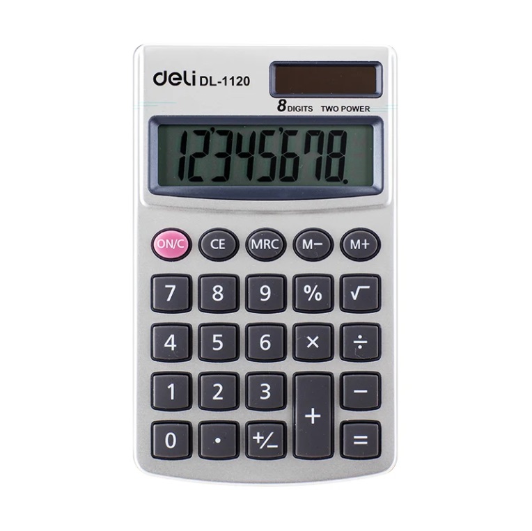 Калькулятор Deli 1120, 8 разрядов