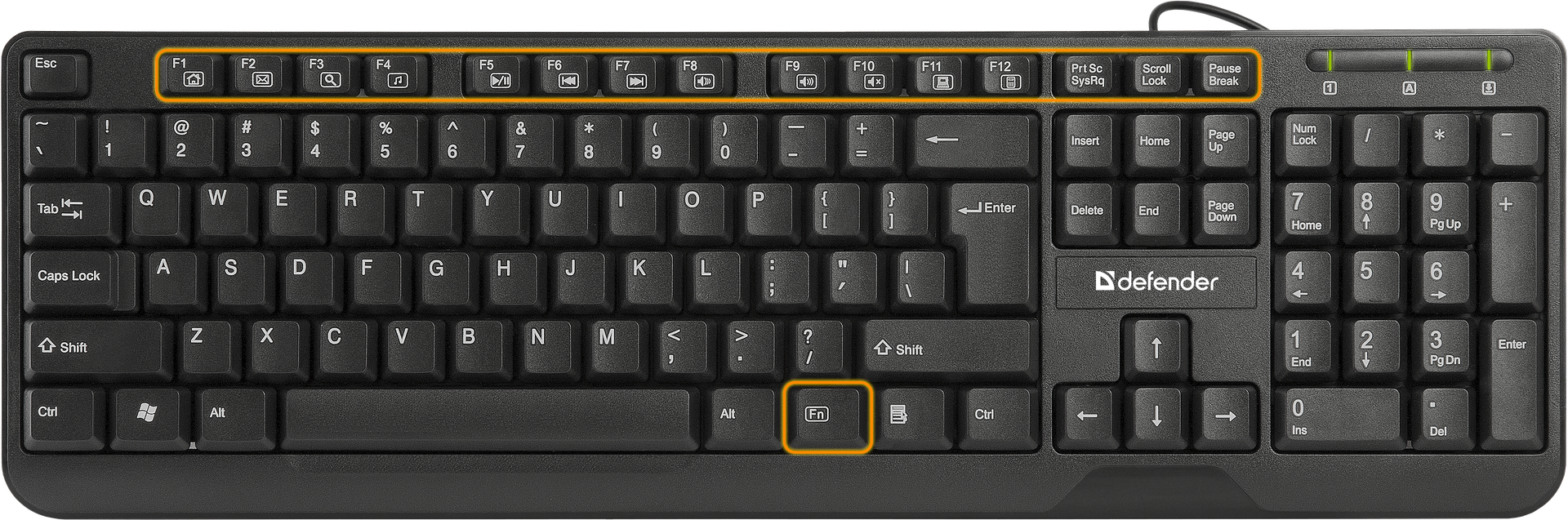 Клавиатура Defender OfficeMate HM-710