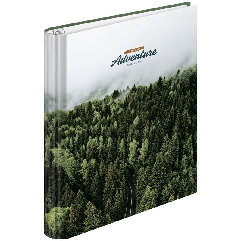 Тетрадь 120л. на кольцах, "Путешествия. New adventures"