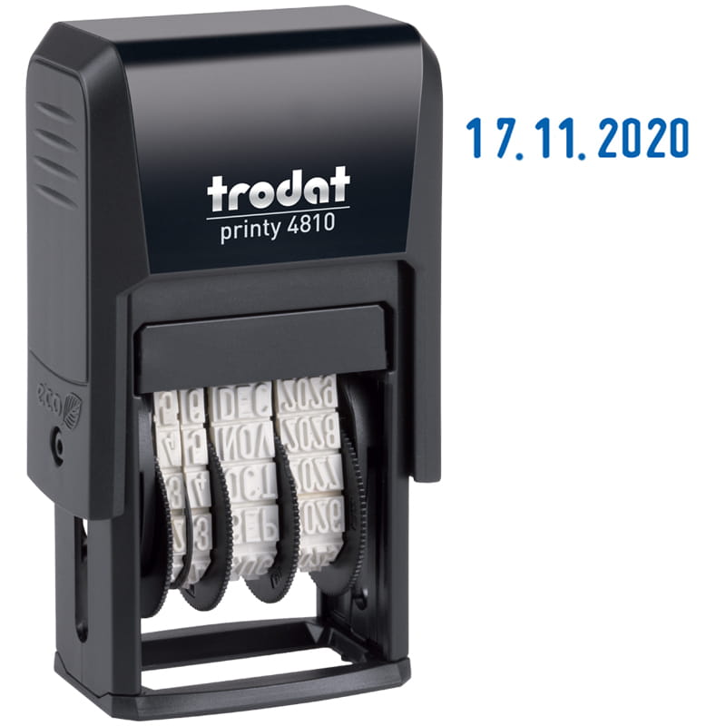 Датер Trodat 4810 Bank, 1стр., 3,8мм