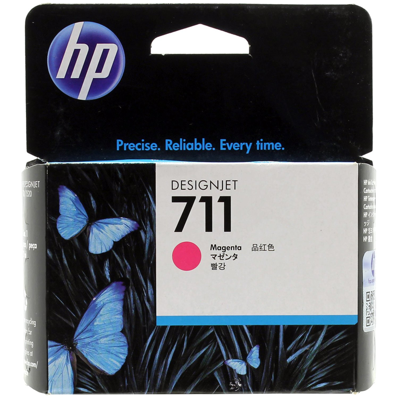 Картридж HP 711, пурпурный