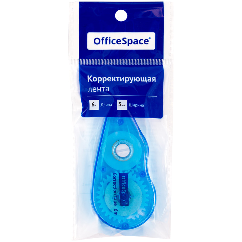 Корректор-лента, 5мм*6м, OfficeSpace